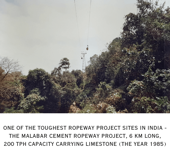 Toughest ropeway project
