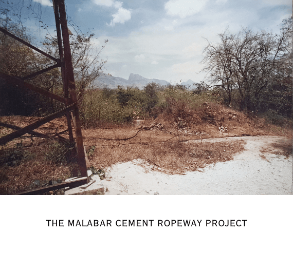 malabar cement ropeways project